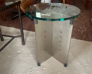 side view of the table
