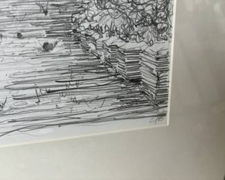 close up of signature