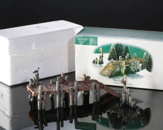 Department 56 Wooden Pier&nbsp;Heritage Village Collection
