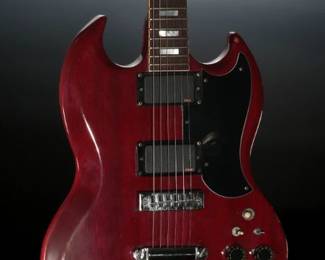 1975 Gibson SG Standard Electric Guitar Cherry Finish 