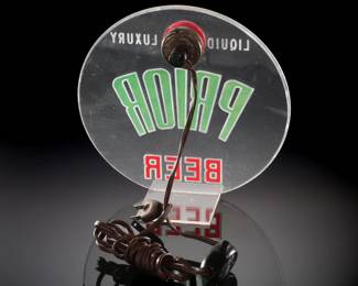 Vintage Prior Beer Liquid Luxury Lighted Advertising Acrylic Sign
