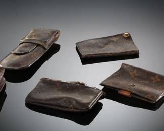 Lot of 6 Small Louis Vuitton Wallets Cases ETC
