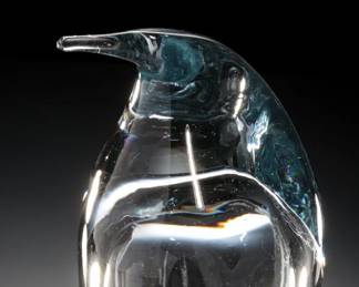 Blenko Crystal Glass Penguin 9.5 Small 8020S
