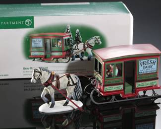 Department 56 Dairy Delivery Sleigh Heritage Village Collection
