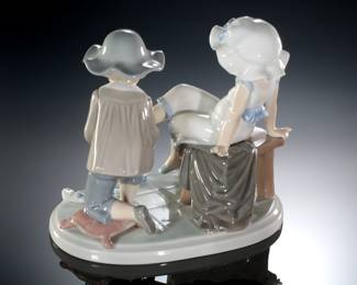 Lladro 5361 Try This One Porcelain Figurine 
