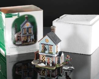 Department 56 P.L. Wheeler’s Bicycle Shop&nbsp;Heritage Village Collection
