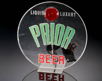Vintage Prior Beer Liquid Luxury Lighted Advertising Acrylic Sign
