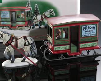 Department 56 Dairy Delivery Sleigh Heritage Village Collection
