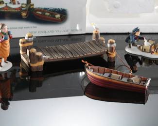 Department 56 Lobster Trappers Heritage Village Collection
