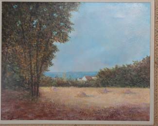 *Original * Painting Landscape Martin Jewell Art 
