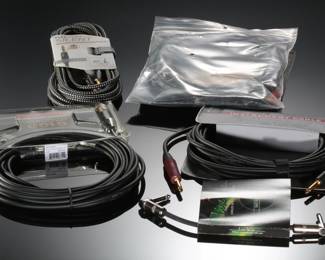 Lot of 5 NOS Guitar Instrument Cables 

