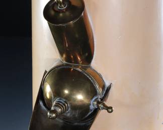 Antique German Coffee Bean Container Dispenser
