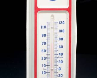Santa Fe Advertising Thermometer AT&SF

