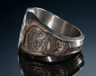 Vintage Metropolitan Police Washington DC Ring SZ: 12.5 D.C.
