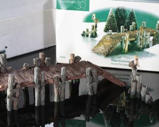 Department 56 Wooden Pier&nbsp;Heritage Village Collection
