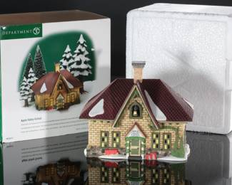 Department 56 Apple Valley School Heritage Village Collection
