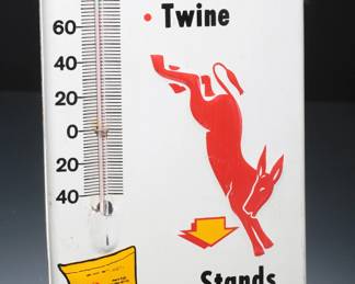 United Hagie Hybrids Seed Advertising Thermometer
