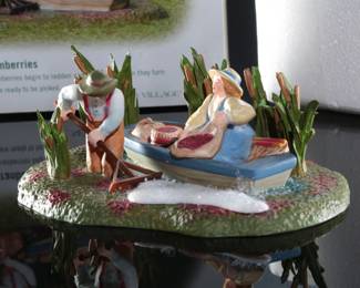 Department 56 Gathering Cranberries Heritage Village Collection
