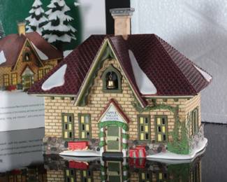 Department 56 Apple Valley School Heritage Village Collection
