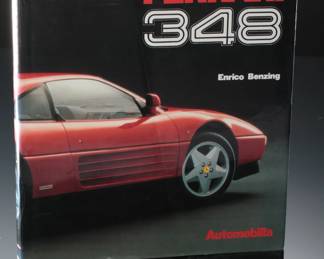 1989 Ferrari 348 Hardback Book Enrico Benzing
