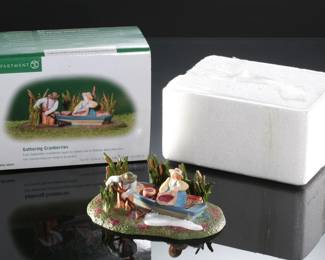 Department 56 Gathering Cranberries Heritage Village Collection
