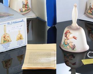 Goebel Hummel Annual Bells in bas-relief Lot of 3  1978 & 1979
