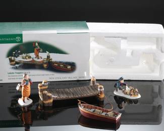 Department 56 Lobster Trappers Heritage Village Collection
