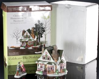 Department 56 Christmas Homecoming At Havenport Heritage Village Collection
