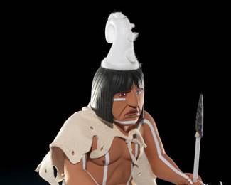 Peter Shelton Hoyesva Carved Wood Hopi Kachina Doll&nbsp;Native American Katsina 
