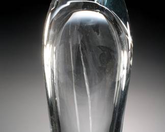 Blenko Crystal Glass Penguin 13.5in Large 8020L
