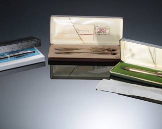 Lot of 5 Vintage Cross Pens Mechanical Pencils set  
