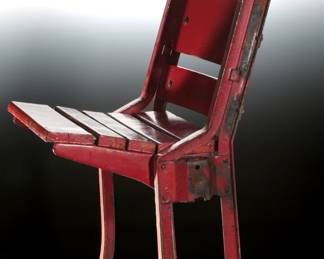 Genuine Box Seat/Chair From Chicago Stadium 90’s Bulls & Blackhawks 
