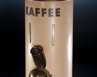 Antique German Coffee Bean Container Dispenser
