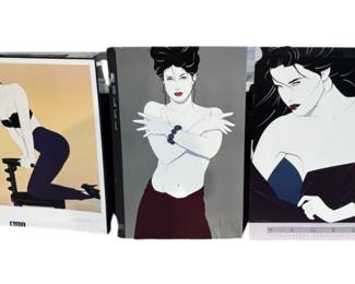 Lot of 7 Vintage Nagel Prints 1988
