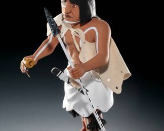 Peter Shelton Hoyesva Carved Wood Hopi Kachina Doll&nbsp;Native American Katsina 
