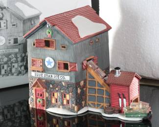 Department 56 Blue Star Ice Co.&nbsp;Heritage Village Collection
