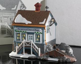 Department 56 Navigational Charts & Maps Heritage Village Collection

