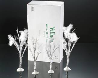 Department 56 Winter Birch Trees&nbsp;Heritage Village Collection
