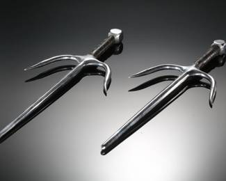 Martial Arts Sai Pair
