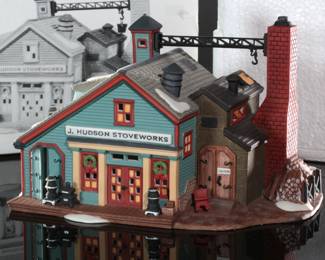 Department 56 J. Hudson Stoveworks Heritage Village Collection
