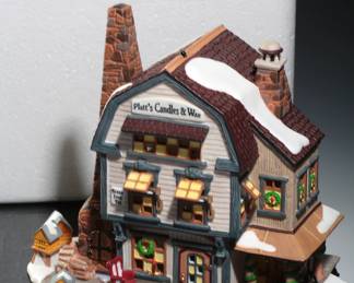 Department 56 Platt’s Candles & Wax&nbsp;Heritage Village Collection
