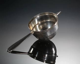 Tiffany & Co Cordis Sterling Silver Cocktail Turnover Jigger Vintage Barware Brandy Warmer 
