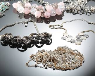 Lot of 15 Costume Jewelry Beaded Necklaces 
