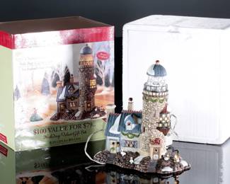 Department 56 Christmas At Salt Bay Lighthouse Heritage Village Collection
