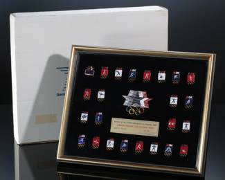 1984 Olympics Pin Set Limited Edition In Box Series 3
