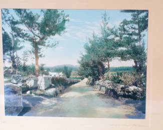 H. Marshall Gardiner Antique Hand Colored/Tinted Photograph Art
