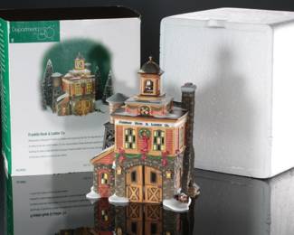 Department 56 Franklin Hook & Ladder Co. Heritage Village Collection
