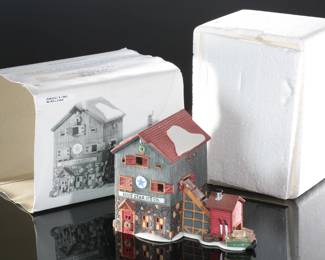 Department 56 Blue Star Ice Co.&nbsp;Heritage Village Collection
