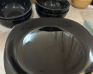 SO MANY SETS OF DISHES