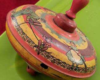 Antique Spinning Top